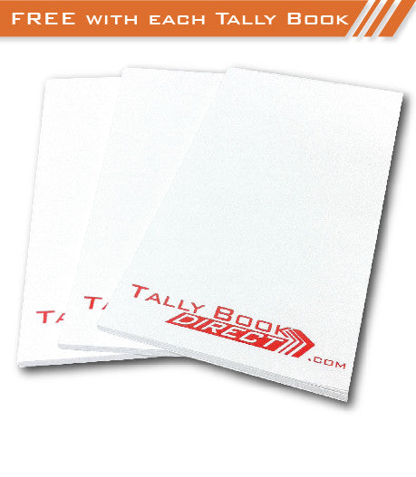 Standard Stitched Tally Books